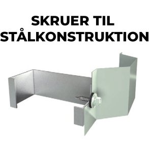 Skruer til stålkonstruktion
