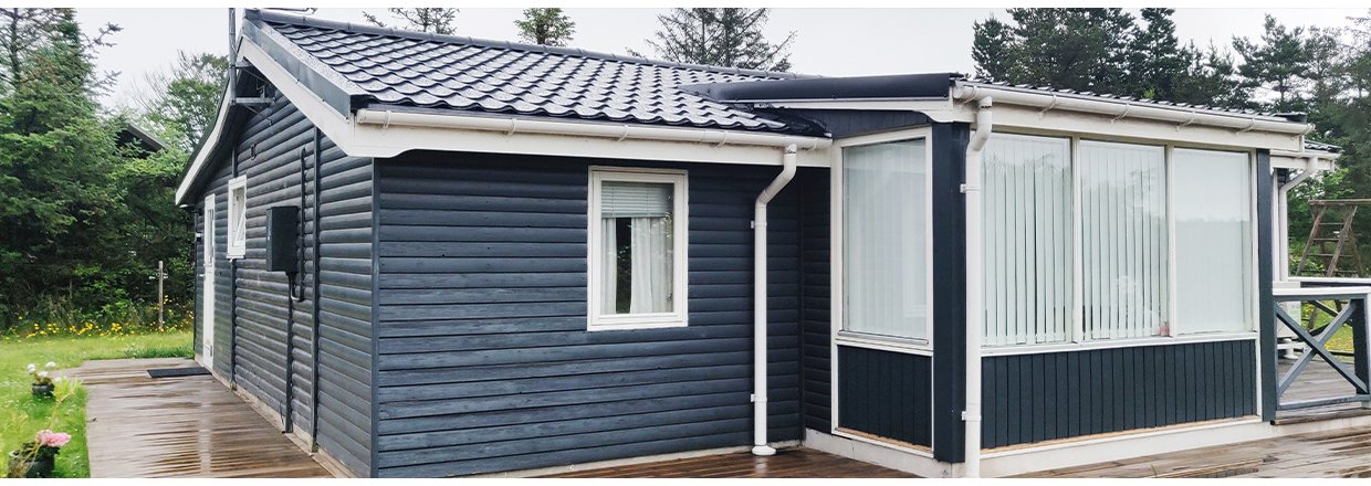 Stltag til sommerhuset  Holdbart, let og vedligeholdelsesfrit