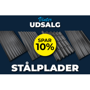 Vinterudsalg: Stålplader