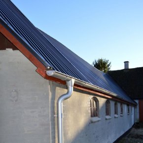 Landejendom med trapezplade MTP18