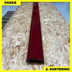 Vindskede - 2. sortering - 6 stk. af 20x100x25x20 mm - Mrkerd