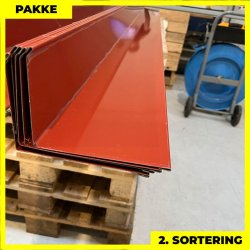 Murinddkning - 2. sortering - 5 stk. af 10x90x140 mm - Svenskrd