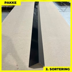 Lodret indd�kning - 2. sortering - 2 stk. af 90x120 mm - Sort