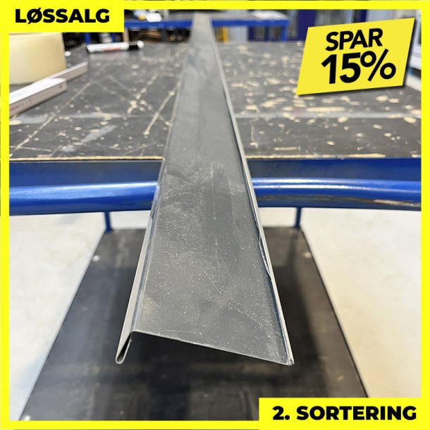 Slbnk - 2. sortering - 10x70x20 mm - Antracitgr
