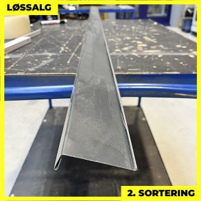 Slbnk - 2. sortering - 10x70x20 mm - Antracitgr