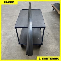Vandnse - 2. sortering - 6 stk. af 60x25x15x10 mm - Sort