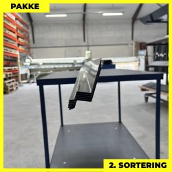 Vandnse - 2. sortering - 6 stk. af 60x25x15x10 mm - Sort