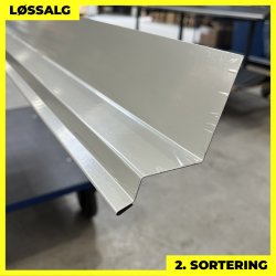 Vandnse - 2. sortering - 60x40x15x10 mm - Lysegr