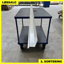 Vandnse - 2. sortering - 60x40x15x10 mm - Lysegr