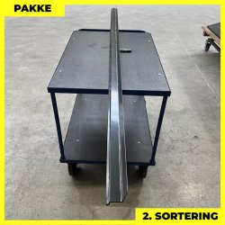 Vandnse - 2. sortering - 2 stk. af 60x40x15x10 mm - Antracitgr