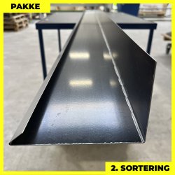 Siderende - 2. sortering - 5 stk. af 80x130x20 mm - Sort