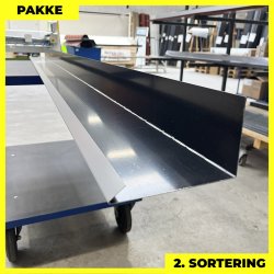 Siderende - 2. sortering - 5 stk. af 80x130x20 mm - Sort