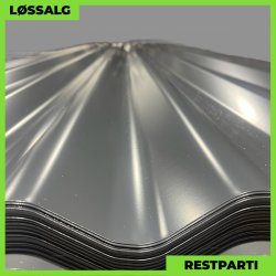 Sinus 35 - Restparti - 5430 mm - 0,5 mm - Antracitgr