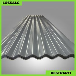 Sinus 35 - Restparti - 5430 mm - 0,5 mm - Antracitgr