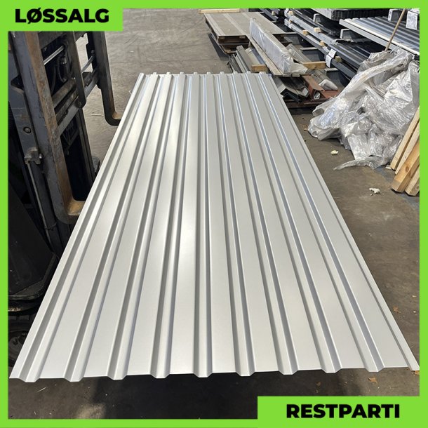 Trapez MVP 21 - Vg - Restparti - 3000 mm - Silver