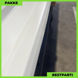 Trapezplade MTP 21 - Restparti - 9 stk. af 3500 mm - Hvid - 32,6 m&sup2;