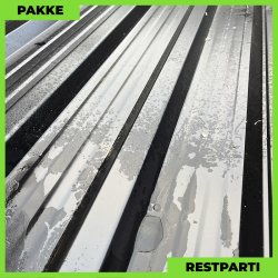 Trapezplade MTP 35R m/ dug - Restparti - 8 stk. af 7500 mm - 0,65 mm - Sort - 62,1 m�