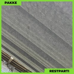 Trapezplade MTP 35R m/ dug - Restparti - 8 stk. af 7500 mm - 0,65 mm - Sort - 62,1 m�