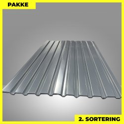 Trapezplade MVP 21 - Vg - 2. sortering - 13 stk. af 2350 mm - Antracitgr - 31,6 m&sup2;