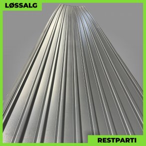 Trapezplade MTP 21 - Restparti - 7000 mm - 0,6 mm - Mat Grafitgr