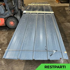 Pandeplade MTP 20/220 m/ dug - Restparti - 4 stk. af 6520 mm - Antracitgr� - 28,1 m&sup2;