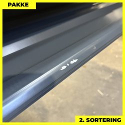 Trapezplade MTP 21 - 2. sortering - 4 stk. af 5500 mm - Antracitgr - 22,7 m&sup2;