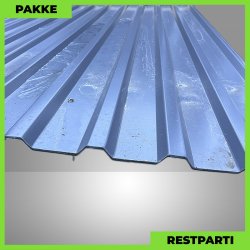 Trapezplade MTP 21 - Restparti - 5 stk. af 5500 mm - 0,5 mm - Antracitgr� - 28,4 m�