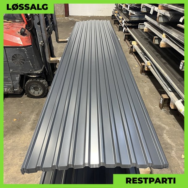 Trapez MTP 21 - Restparti - 5500 mm - Antracitgr