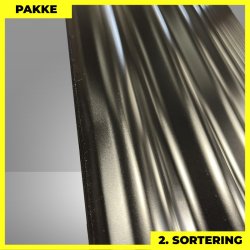 Sinus 18 - 2. sortering - 13 stk. af 3000 mm - Sort - 41,4 m&sup2;