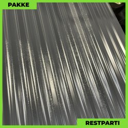 Sinus 18 - Restparti - 7 stk. af 3500 mm - Antracitgr - 26 m&sup2;