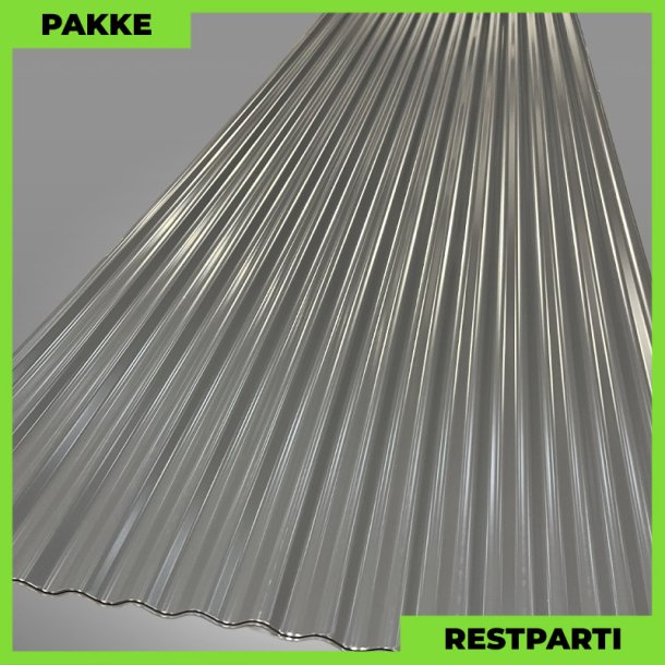 Sinus 18 - Restparti - 7 stk. af 3500 mm - Antracitgr - 26 m&sup2;