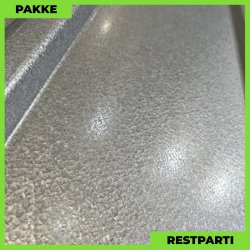 Pandeplade MTP 20/220 - Restparti - 14 stk. af 2500 mm - 0,5 mm - Aluzink - 37,8 m�