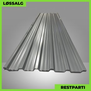 Trapezplade MTP 35R - Restparti - 5000 mm - 0,6 mm - Grafitgr