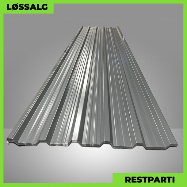 Trapezplade MTP 35R - Restparti - 5000 mm - 0,6 mm - Grafitgr