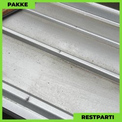 Pandeplade MTP 20/220 m/ dug - Restparti - 18 stk. af 5500 mm - 0,5 mm - Aluzink - 106,9 m�