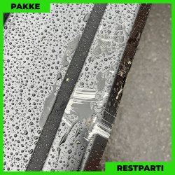 Trapez MTP 35 m/ dug - Restparti - 17 stk. af 1400-6300 mm - Sort - 72,2 m