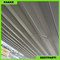 Trapezplade MTP 20 - Restparti - 26 stk. af 7200 mm - 0,5 mm - Lysegr� - 187,2 m�