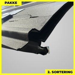 Pandeplade MTP 20/220 - 2. sortering - 4 stk. af 6600 mm - Mat Sort - 28,5 m