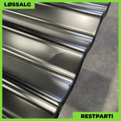 Sinus 35 - Restparti - 0,5 mm - Sort