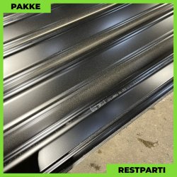 Sinus 35 - Restparti - 30 stk. af 3000 mm - Sort - 90 m&sup2;