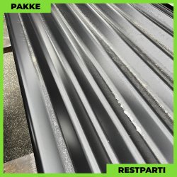 Sinus 35 m/ dug - Restparti - 21 stk. af 4960 mm - 0,5 mm - Sort - 104,1 m�