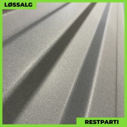 Trapez MTP 20 - Restparti - 3000 mm - 0,6 mm - Grafitgr