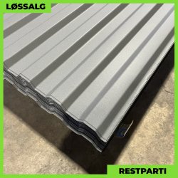 Trapez MTP 20 - Restparti - 3000 mm - 0,6 mm - Grafitgr