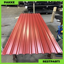 Trapez MVP 21 - Restparti - 14 stk. af 3000 mm - Mrkerd - 43,4 m