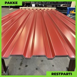 Trapez MVP 21 - Restparti - 14 stk. af 3000 mm - Mrkerd - 43,4 m