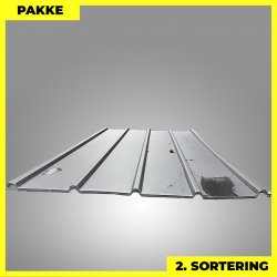 Pandeplade MTP 20/220 - 2. sortering - 10 stk. af 1370-3570 mm - Mat Sort - 31,4 m&sup2;