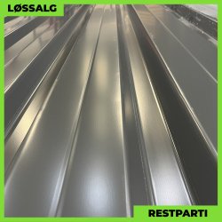 Trapezplade MVP 35 - Vg - Restparti - 0,5 mm - Antracitgr