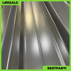Trapezplade MVP 35 - Vg - Restparti - 0,5 mm - Antracitgr
