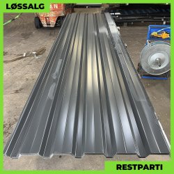 Trapezplade MVP 35 - Vg - Restparti - 0,5 mm - Antracitgr