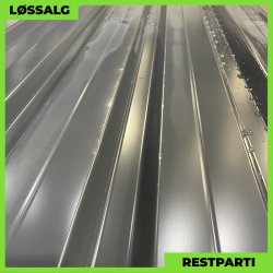 Trapezplade MVP 35 - Vg - Restparti - 0,5 mm - Antracitgr